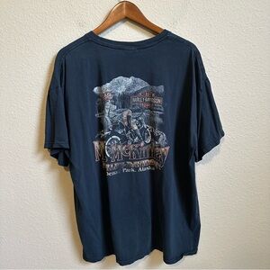 Harley Davidson Ride Alaska Mt. McKinley T-Shirt